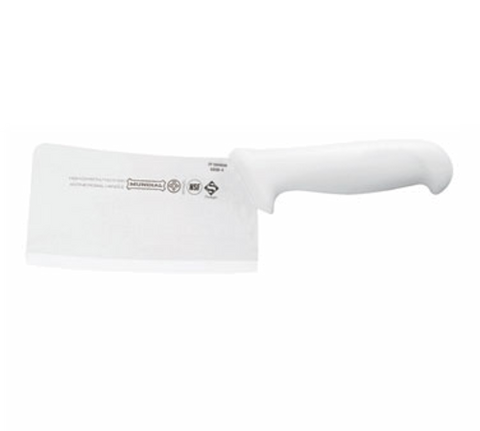 W5550-6 Mundial 6" x 3" White Cleaver