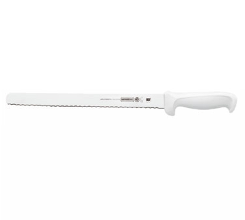 W5627-12E Mundial 12" White Serrated Edge Slicer Knife