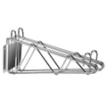 Wbsv218 Tgroup Wall Bracket 18" Double Chrome Plated-Thunder Group