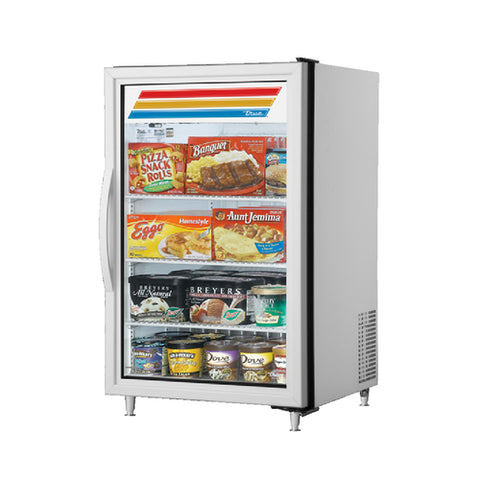 GDM-07F-LD True (3) Shelves, Countertop Freezer Merchandiser - Each
