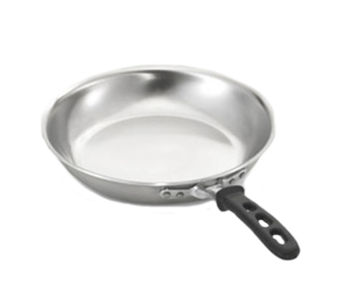 69812 Vollrath 12" Natural Finish Fry Pan w/ Silicone-Coated Handle