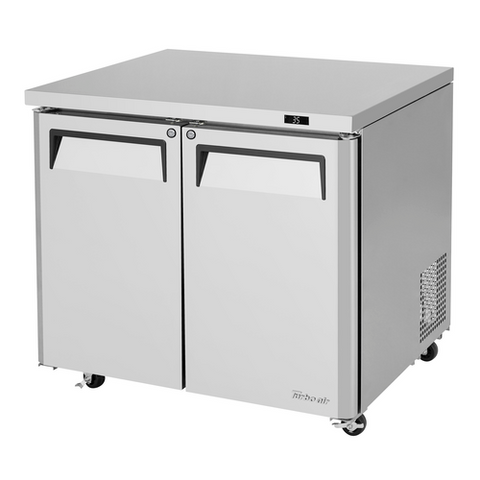 MUR-36L-N6 Turbo Air 36" 2 Door Undercounter Low Profile Refrigerator