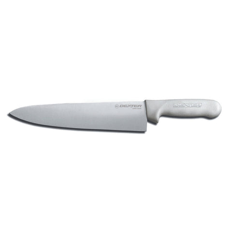 S145-10PCP Dexter Sani-Safe Chef's/Cook Knife  10" Polypropylene White Handle