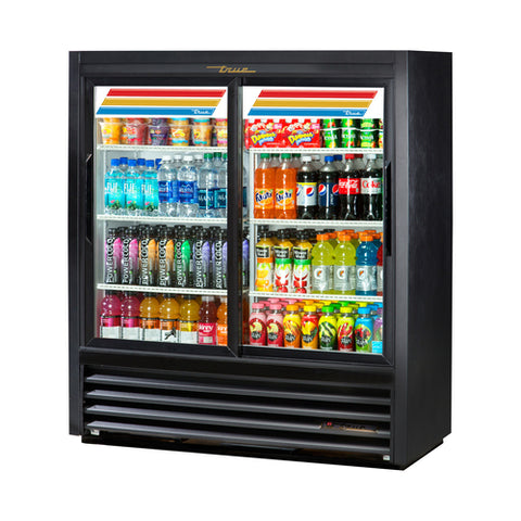 GDM-41SL-54-HC-LD True Two-Section, Convenience Store Cooler - Each