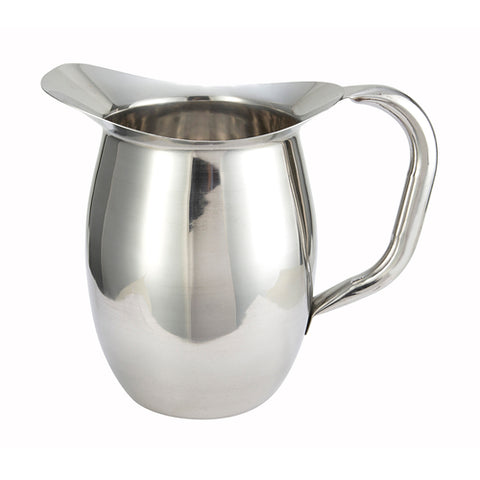 WPB-3 Winco 3 Qt. Stainless Steel Deluxe Bell Pitcher
