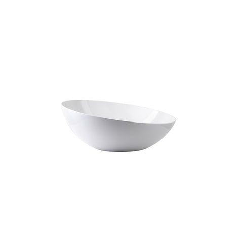 10187W TableCraft Products Sierra Grande Collection™ 25 quart Round Melamine Bowl, White