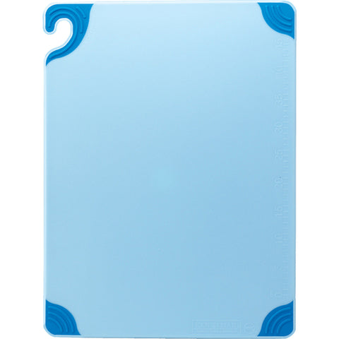 CBG182412BL San Jamar 18" x 24" x 1/2" Saf-T-Grip Blue Cutting Board