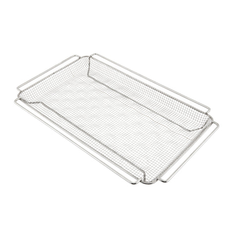576204 Browne USA Foodservice THERMALLOY Combi Crisping/Fry Tray Full Size 1.5&quot; Deep Wire Mesh SS