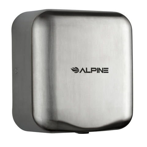 400-10-SSB Alpine Industries Surface Mount Stainless Steel Hemlock Hand Dryer