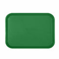 PLFFT1014GR Thunder Group 10-1/2" x 13-5/8" Green Fast Food Tray-Thunder Group