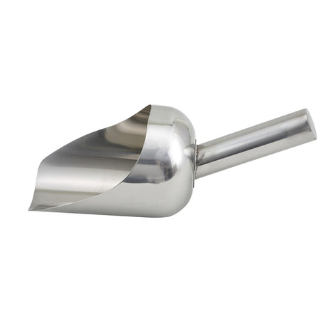 SSC-2 Winco 2 Qt. Stainless Steel Utility Scoop