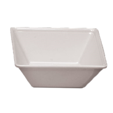 PS5006W Thunder Group Passion White 23 Oz. Square Melamine Bowl