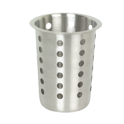 SLFC001 Thunder Group Perforated Stainless Steel Flatware Cylinder