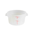 PLRFT302TL Thunder Group 2 Qt. Translucent Round Food Storage Container-Thunder Group