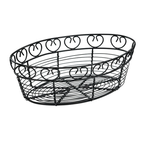 WBKG-10O Winco 10" Oval Wire Bread/Fruit Basket