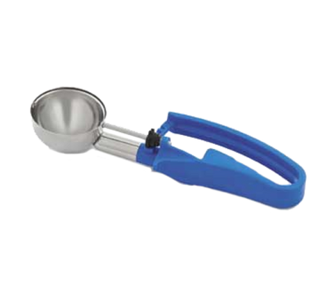 47395 Vollrath #16 (2 Oz.) Royal Blue Squeeze Handle Disher