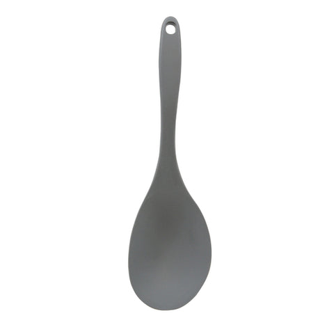 H3902Gy Tablecraft Spoon, 11-5/8\" , Silicone, Gray