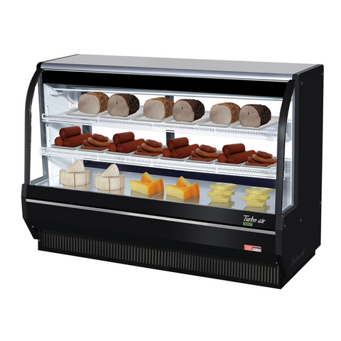 TCDD-72H-W-N Turbo Air 72.5" Refrigerated 3 Level Deli Case