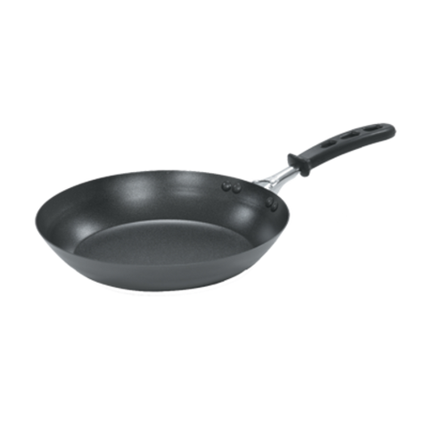 59920 Vollrath 11" SteelCoat x3 Non-Stick Carbon Steel Induction Fry Pan w/ Silicone Handle