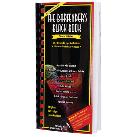 6140-BU Franmara 10th Edition The Bartender's Black Book