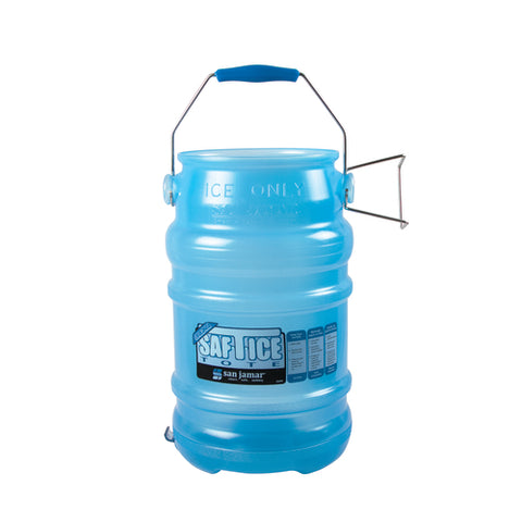 SI6000BPAF San Jamar Saf-T-Ice BPA Free 6 Gallon Ice Tote