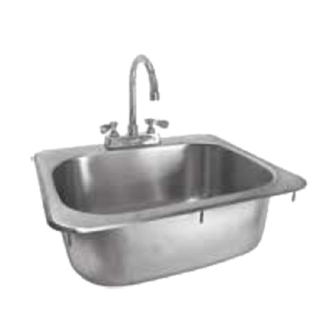 HS-2017IG GSW 17-3/4" x 12-3/4" Extra Wide Drop In Hand Sink
