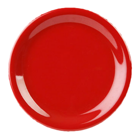 Cr109Pr Ea Tgroup 9" Dia. Plate Pure Red Each