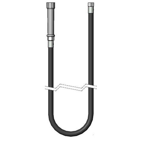 B-0068-R T&S Brass With Handle, Hose Assembly - Each-T&S Brass