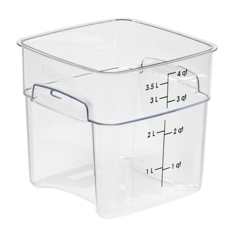 4SFSPROCW135 Cambro FreshPro Food Container, 4 qt.