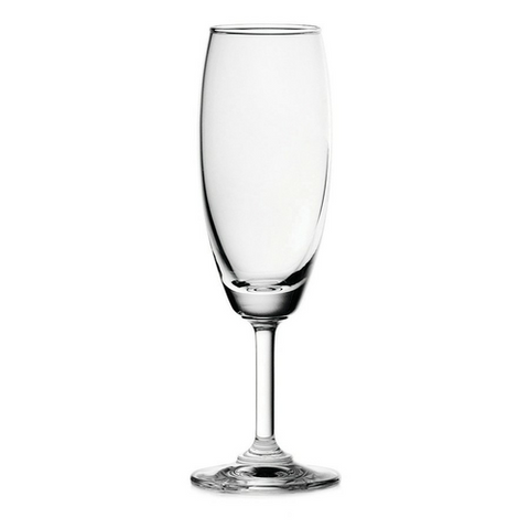 1501F07 Anchor Hocking Foodservice Flute Champagne Glass, 6-1/2 oz., Classic