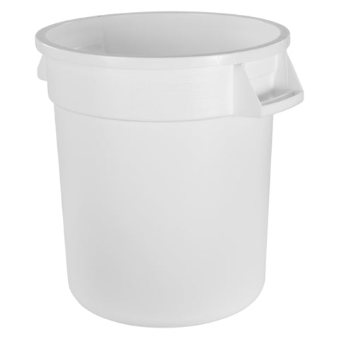 34101002 Carlisle 10 Gallon White Waste Container
