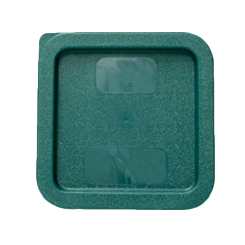 PLSFT0204C Thunder Group 2 & 4 Qt. Green Square Food Storage Cover