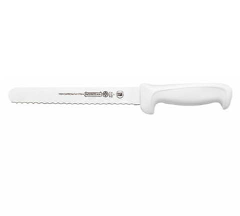 W5627-8E Mundial 8" White Safety "Sub Shop" Slicer Knife