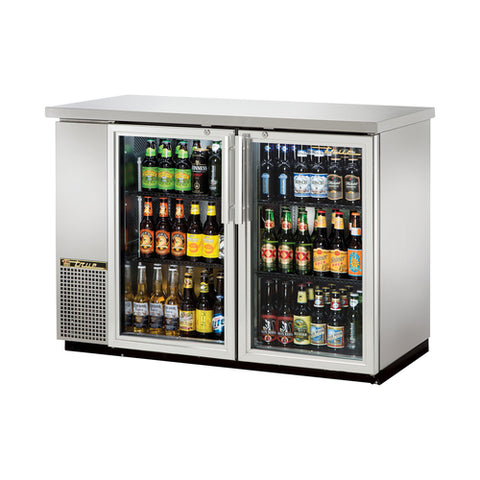 TBB-24-48G-S-LD True Two-Section, Back Bar Cooler - Each