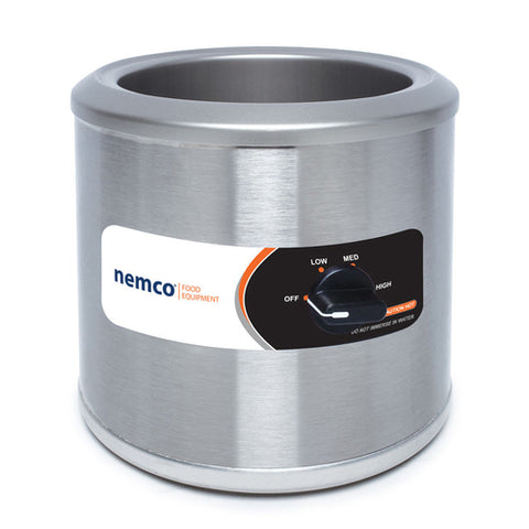 6102A Nemco 7 Qt. Countertop Round Cooker/Warmer