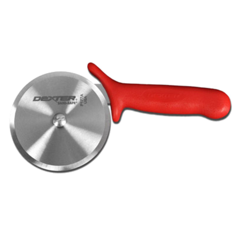 P177AR-PCP Dexter Russell 4&quot; pizza cutter, red handle