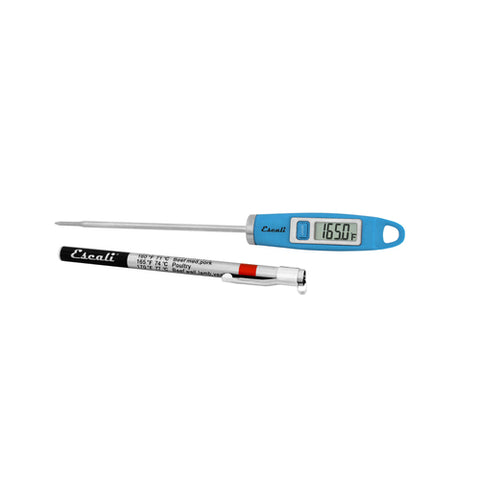 THDGBL San Jamar Blue Escali 4.75" Digital Thermometer w/ -49° To 392°F Temperature Range