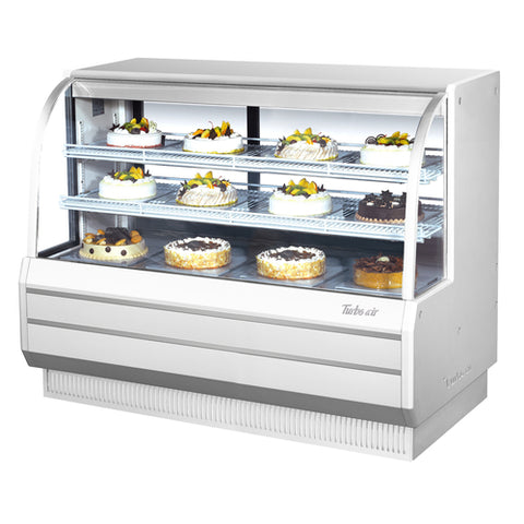 TCGB-60-W-N Turbo Air 60.5" Refrigerated 3 Level Bakery Case