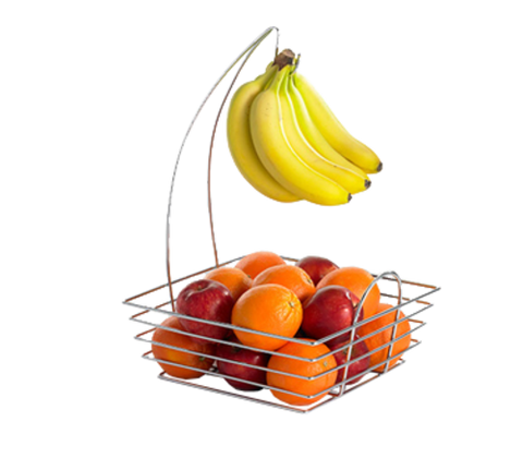 12SR Tablecraft 12" x 12" x 18"H, Meranda™ Fruit/Banana Basket - Each