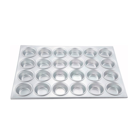 AMF-24 Winco 24 Cup Aluminum Muffin Pan