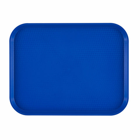 1216FF186 Cambro 11-7/8" x 16-1/8" Navy Fast Food Tray
