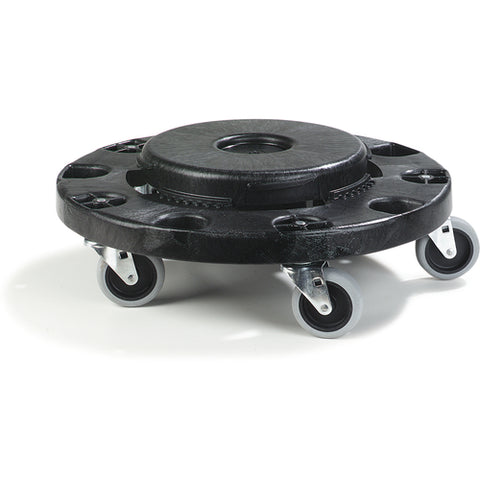 3691103 Carlisle Round Container Dolly - Fits 20, 32, 44 & 55 Gallon Containers