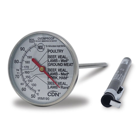IRM190 CDN Proaccurate Insta-Read Ovenproof Meat/Poultry Thermometer