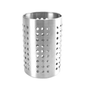 SLFC007 Thunder Group 4-3/4" x 7" Perforated Stainless Steel Flatware Holder-Thunder Group