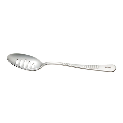 M35141 Mercer 7-7/8" Slotted Plating Spoon