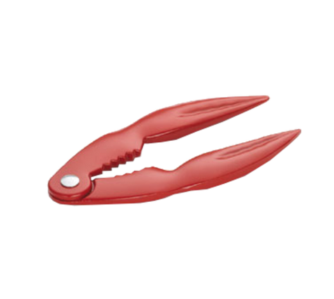 515 Tablecraft 5-1/2" Red Cast Aluminum Claw-Shaped Lobster/Shellfish Cracker