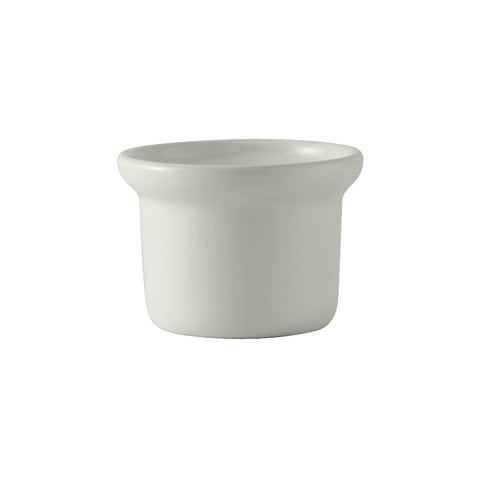 BWS-0805 Tuxton DuraTux 8 Oz. White Petite China Marmite Soup Crock/Bowl