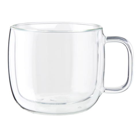 15 oz. (450ml), Sorrento Plus Cappuccino Glass Mug Set CASES 4
