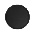 PLFT1400BK Thunder Group 14" Round Black Serving Tray-Thunder Group