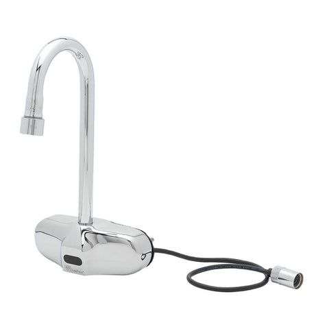 EC-3105 T&S Brass Wall Mounted ChekPoint Electronic Hands Free Faucet w/ 4" Centers & 11" Spout